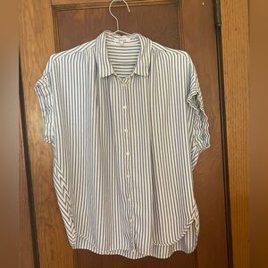 Madewell Dolman Sleeve Button Up Shirt